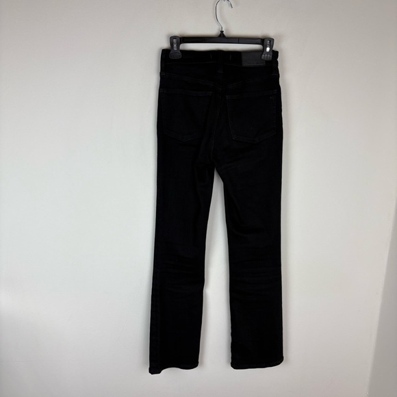 Madewell Mid Rise Kick Out Jeans Black Size 26 Tall - Picture 6 of 10